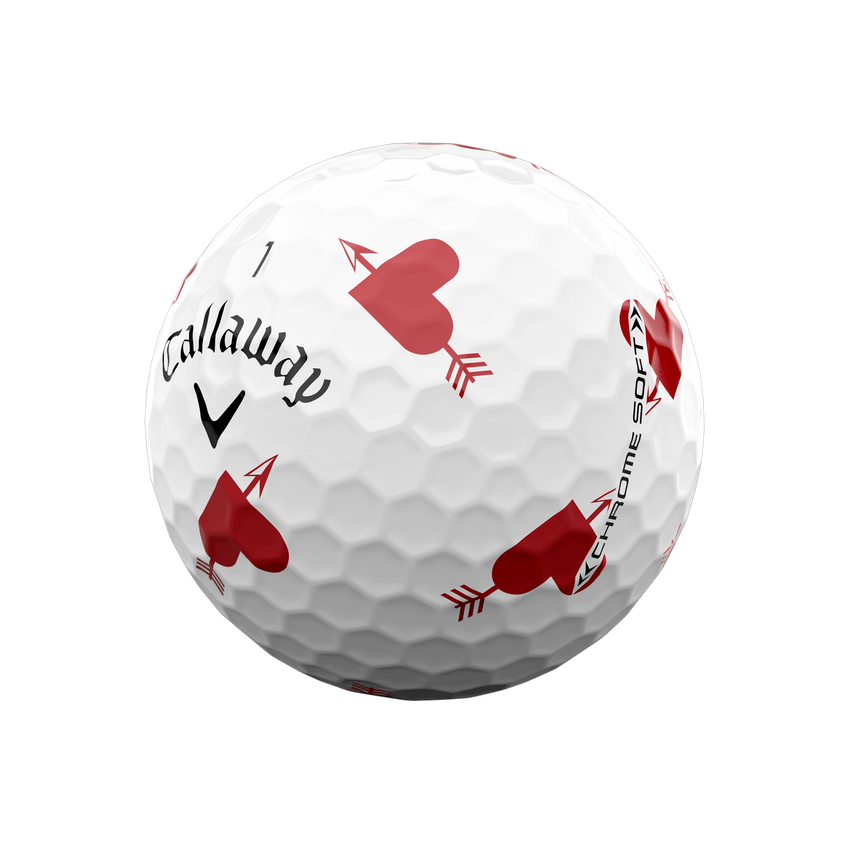 Chrome Soft Cupid Truvis Golf Balls (Dozen) - View 1