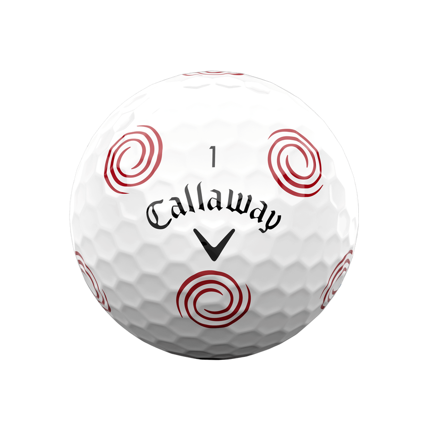 Limited Edition Chrome Soft Odyssey Golf Balls (Dozen) - View 2
