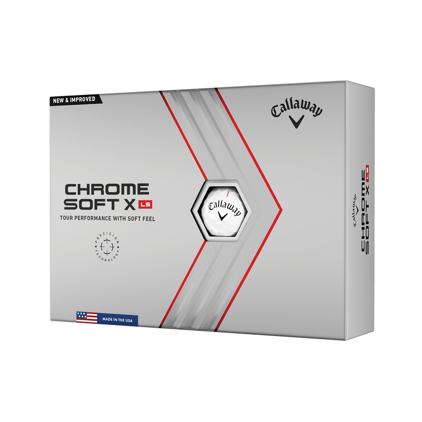 Chrome Soft X LS Golf Balls (Dozen) - View 1