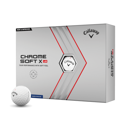 Chrome Soft X LS Golf Balls (Dozen)