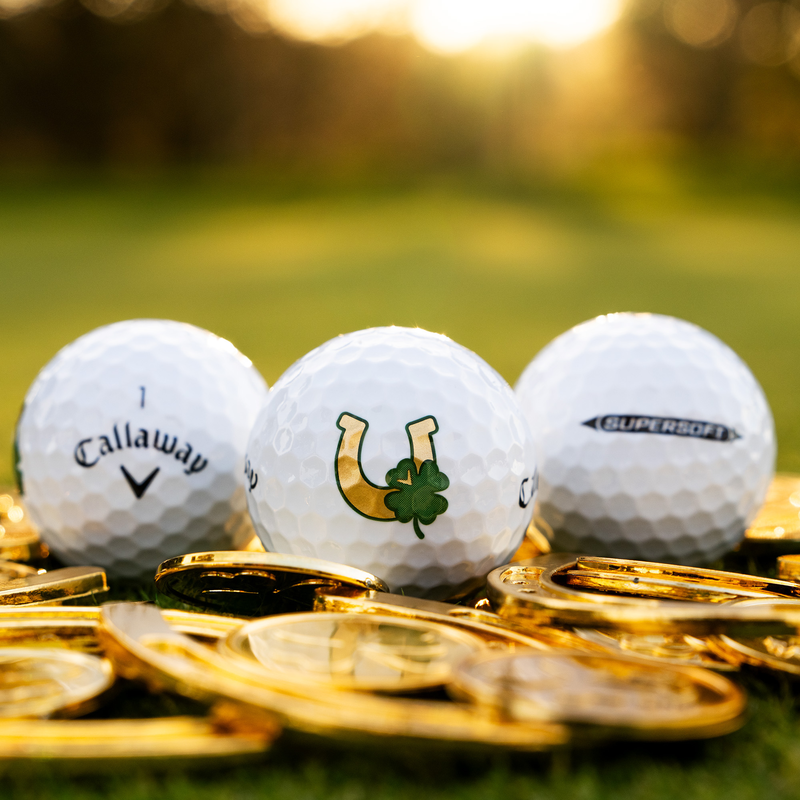 Limited Edition Supersoft Lucky Golf Balls (Dozen) - View 2