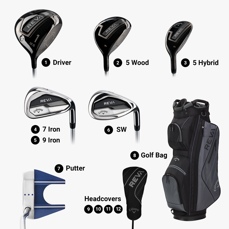 Women’s '21 REVA 8-Piece Complete Set - View 3