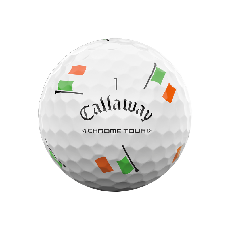 Limited Edition Chrome Tour Luck of the Irish Balls (Dozen) - View 3