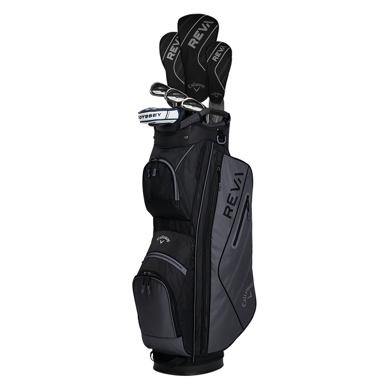 Callaway REVAゴルフバッグ 黒 Callaway - Women's REVA 8pc Stand Bag Set | Morton Golf Sales