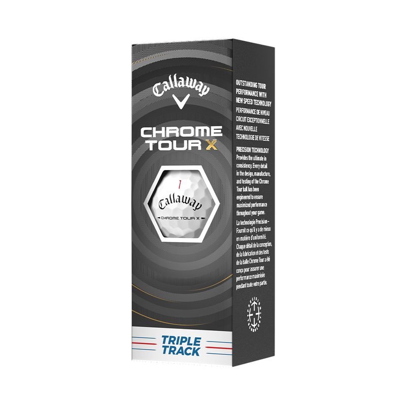 Chrome Tour X Triple Track Golf Balls (Dozen) - View 6