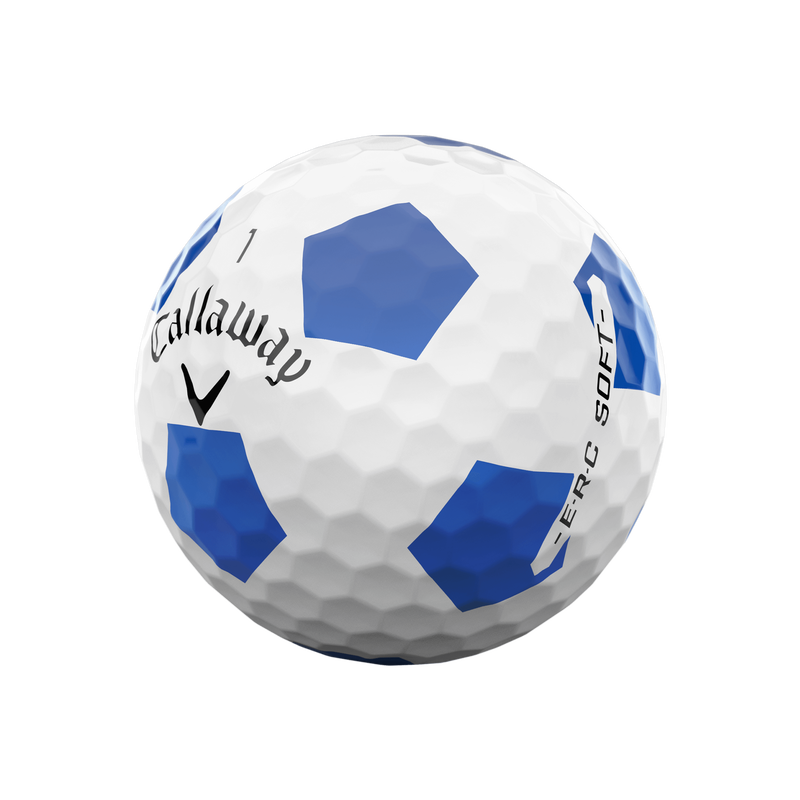 E•R•C Soft Truvis Blue Golf Balls - View 2