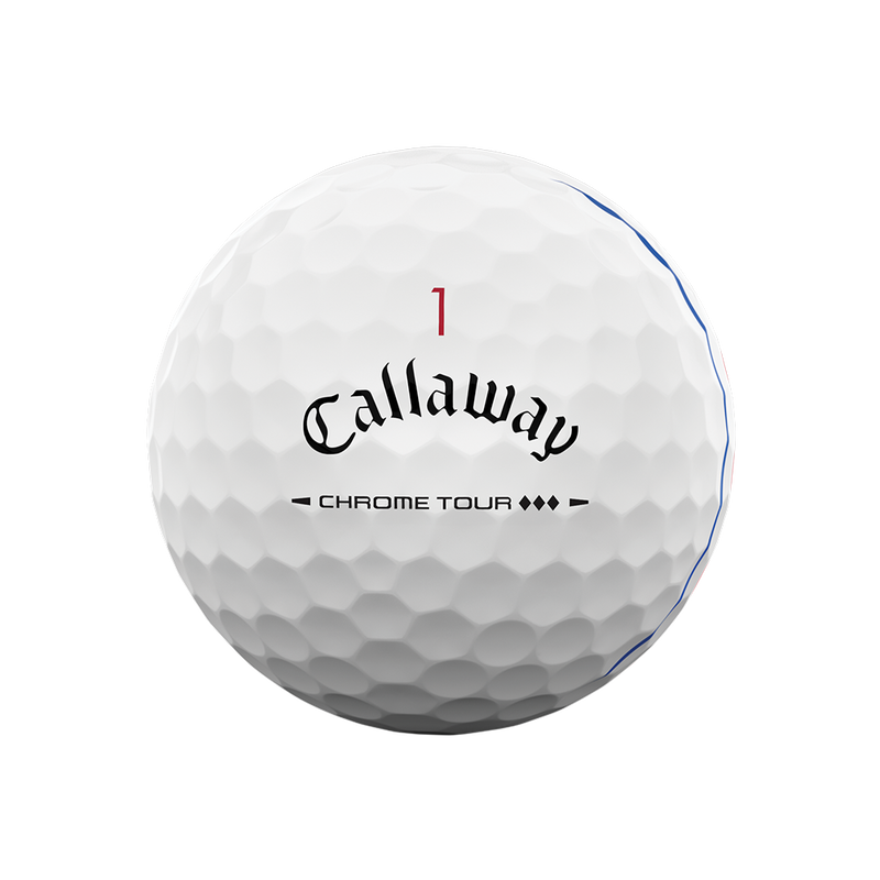 Chrome Tour Triple Diamond Triple Track Golf Balls (Dozen) - View 4