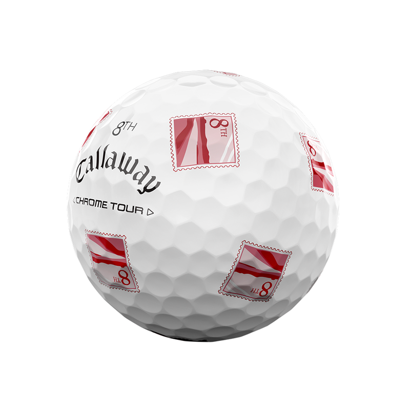 Limited Edition Chrome Tour Major Series: July Major Golf Balls (Dozen) - View 4