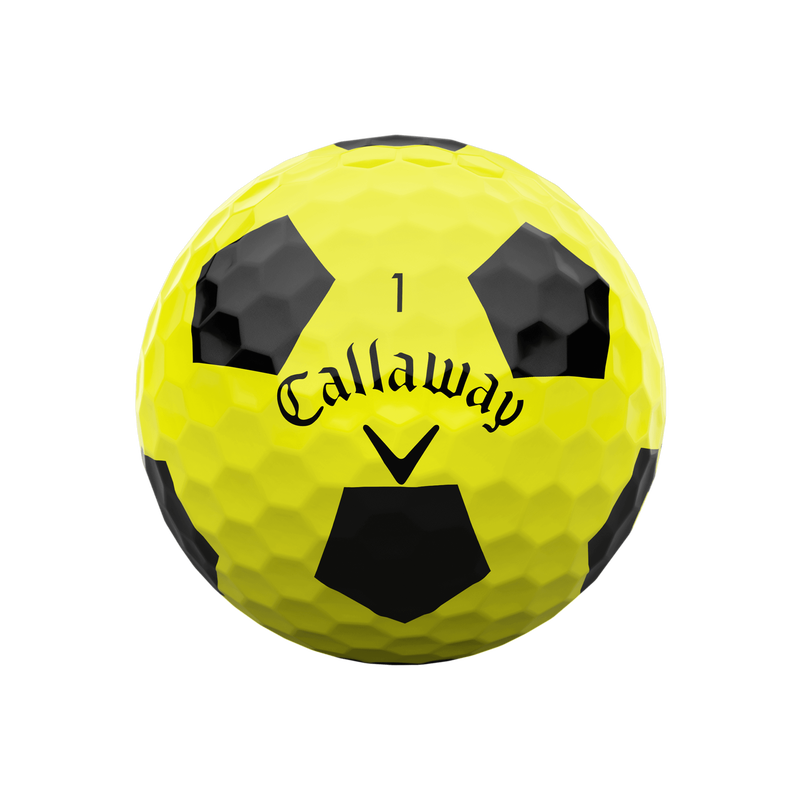 E&bull;R&bull;C Soft Truvis Yellow Golf Balls - View 3