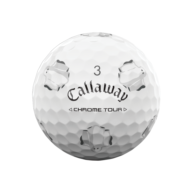 Limited Edition Chrome Tour Scary Nights Golf Balls (Dozen) - View 11
