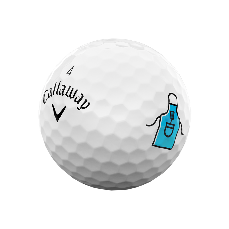 Limited Edition Supersoft Father's Day Grillmaster Golf Balls (Dozen) - View 6