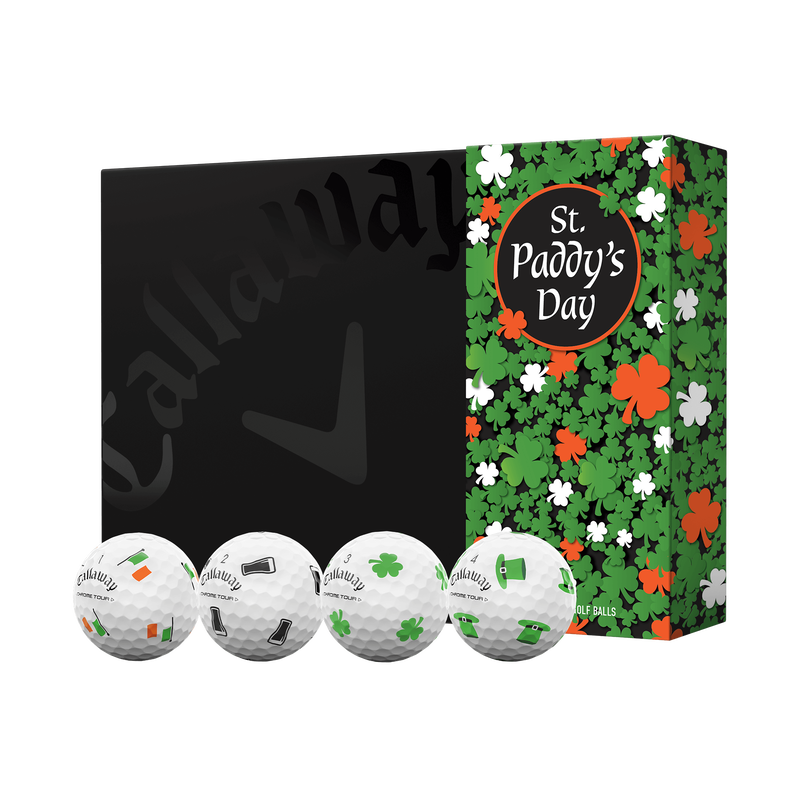 Limited Edition Chrome Tour Luck of the Irish Balls (Dozen) - View 1