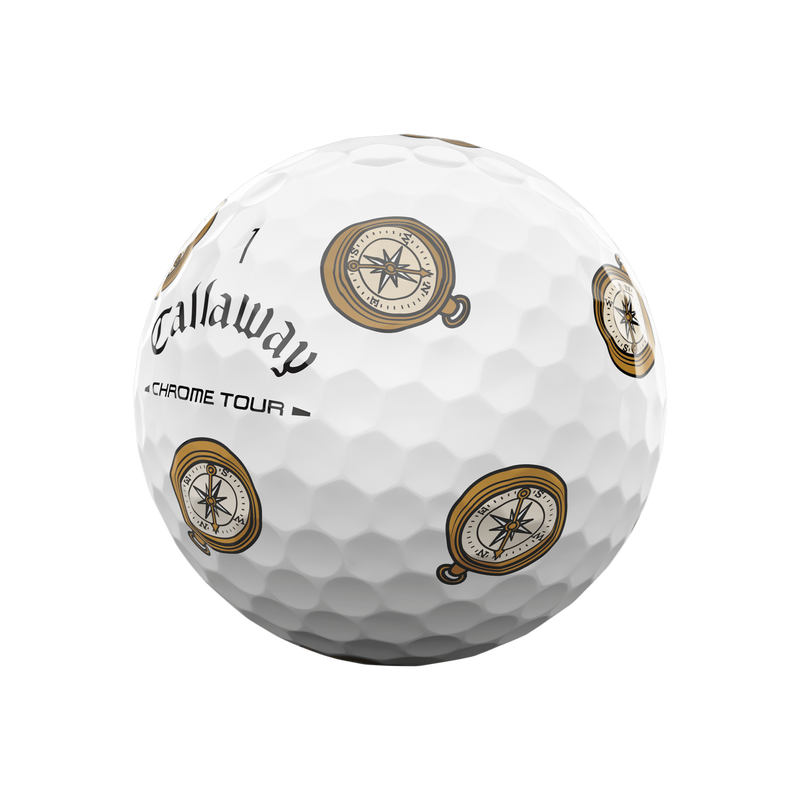 Limited Edition Chrome Tour Major Series: June Major Golf Balls (Dozen) - View 3