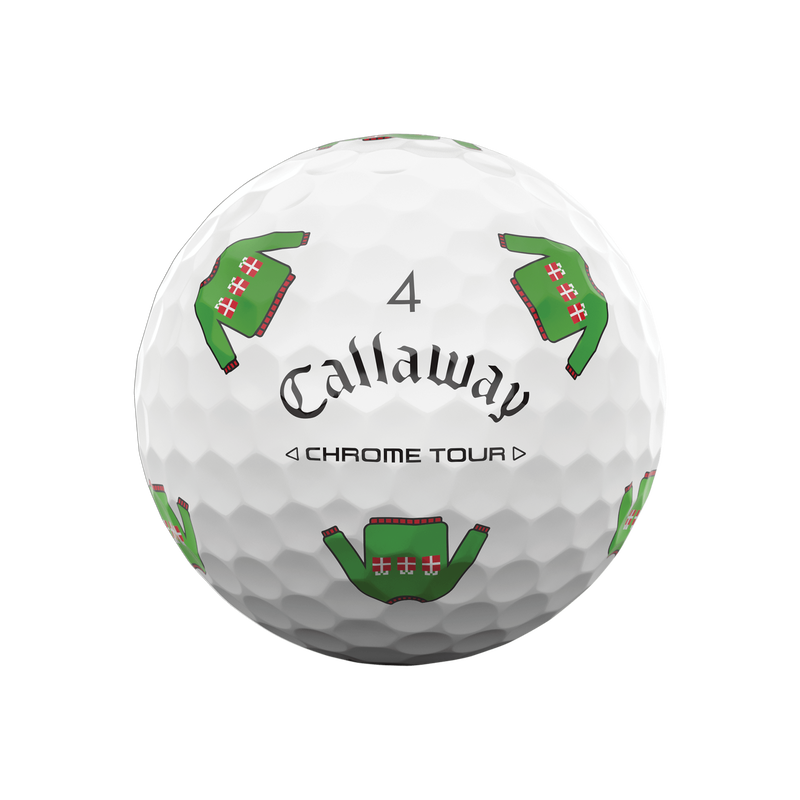 Limited Edition Chrome Tour Ugly Sweater Golf Balls (Dozen) - View 10