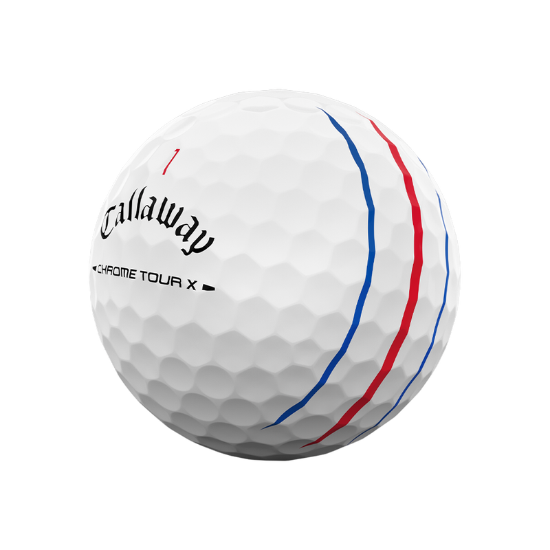 Chrome Tour X Triple Track Golf Balls (Dozen) - View 3