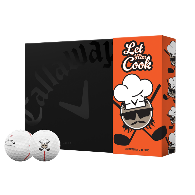 Online Exclusive Chrome Tour X Min Woo Lee Let Him Cook Golf Balls (Dozen) - View 1