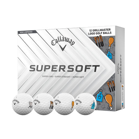 Limited Edition Supersoft Father's Day Grillmaster Golf Balls (Dozen)