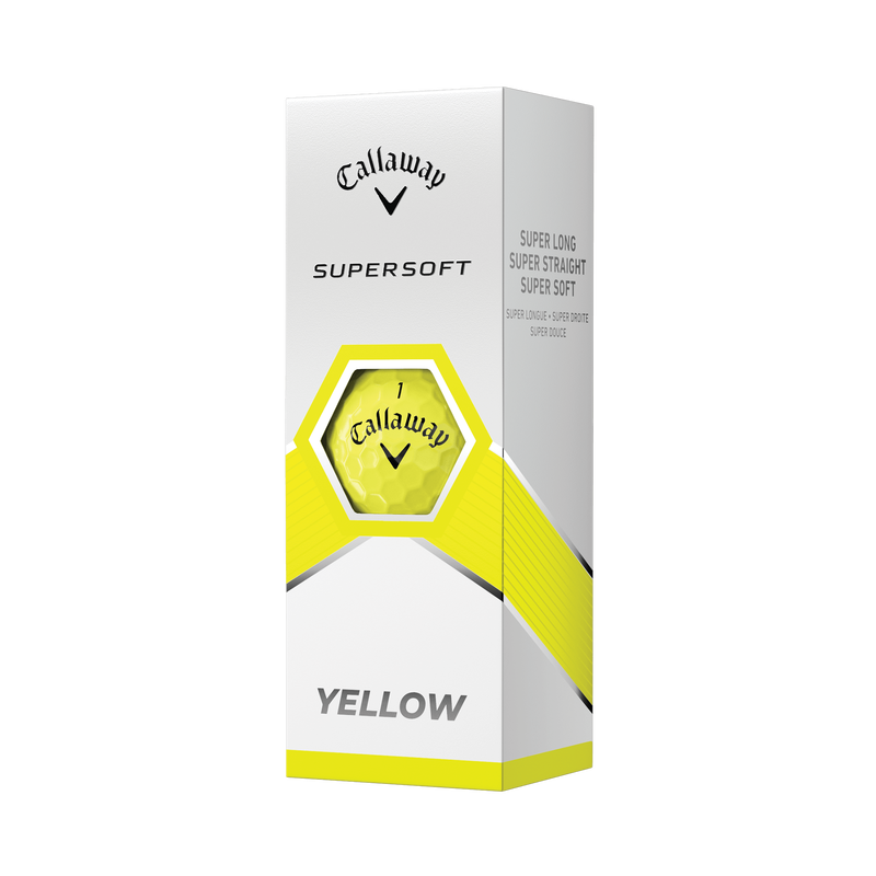 Callaway Supersoft Yellow Golf Balls (Dozen) - View 4