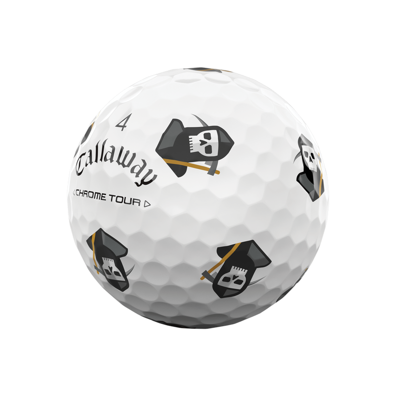 Limited Edition Chrome Tour Scary Nights Golf Balls (Dozen) - View 6