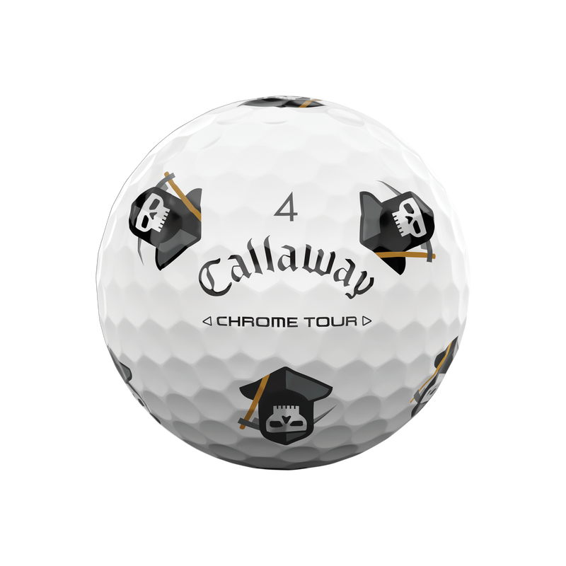Limited Edition Chrome Tour Scary Nights Golf Balls (Dozen) - View 7