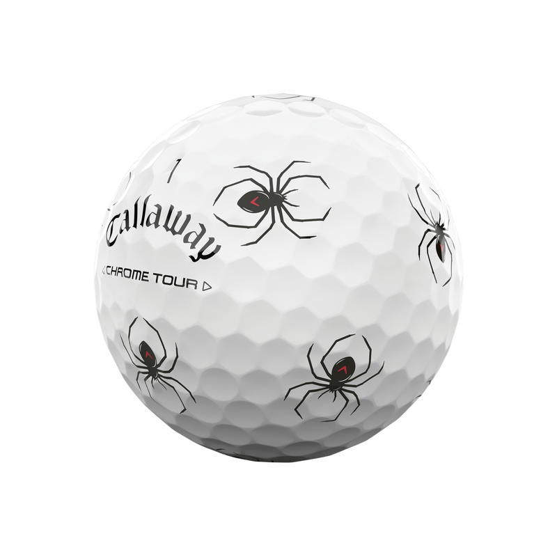 Limited Edition Chrome Tour Scary Nights Golf Balls (Dozen) - View 8
