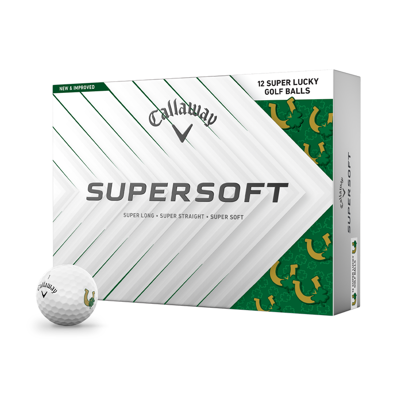 Limited Edition Supersoft Lucky Golf Balls (Dozen) - View 1