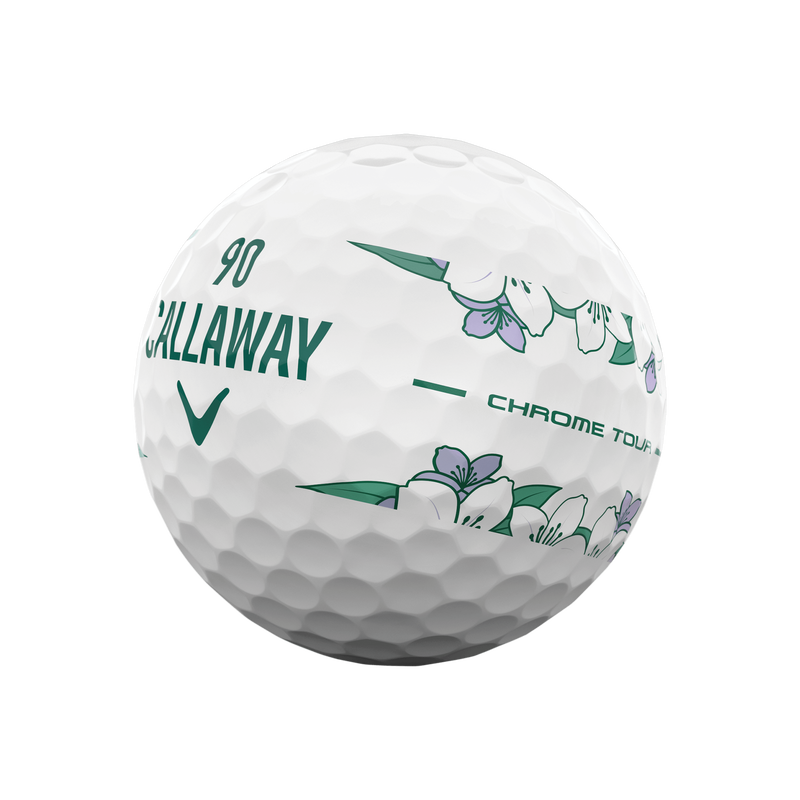 Limited Edition Chrome Tour Major Series: April Major Golf Balls (Dozen) - View 5