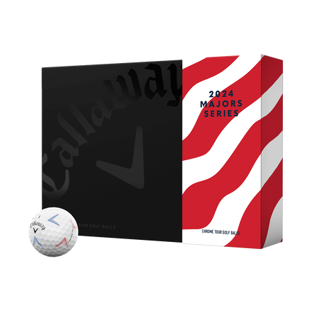 Limited Edition Chrome Tour Major Series: June Major Golf Balls (Dozen)