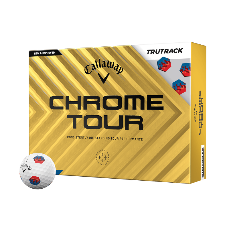 Chrome Tour TruTrack Golf Balls - View 1