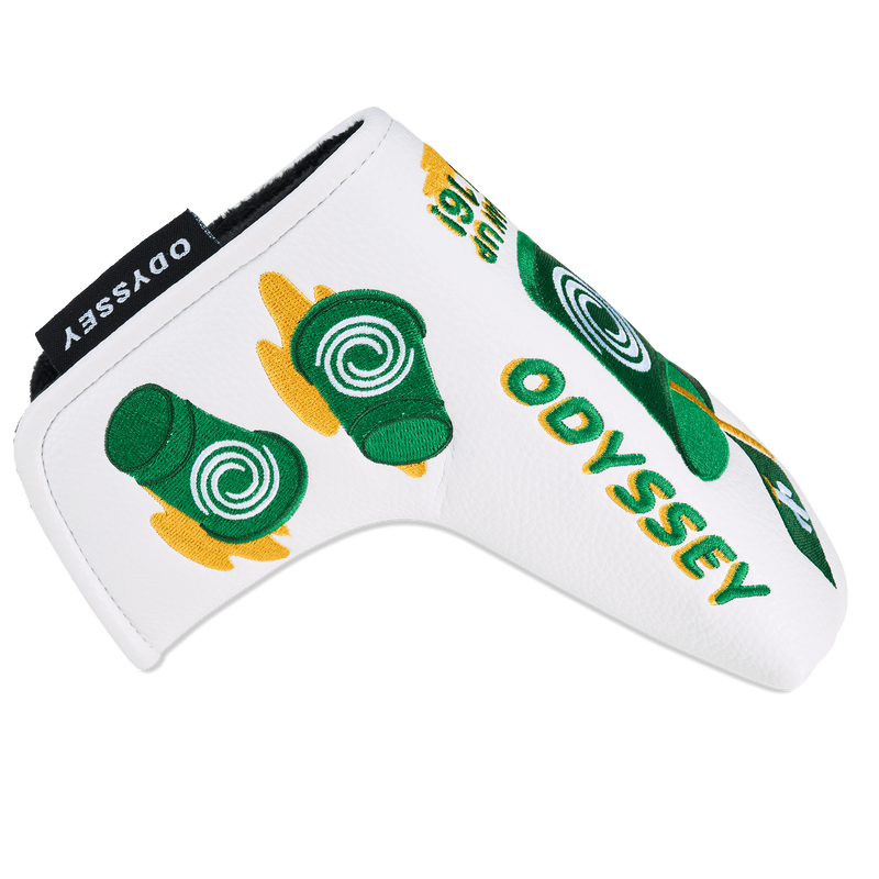 Limited Edition Odyssey Swirl Green Beer Cup Blade Headcover - View 3