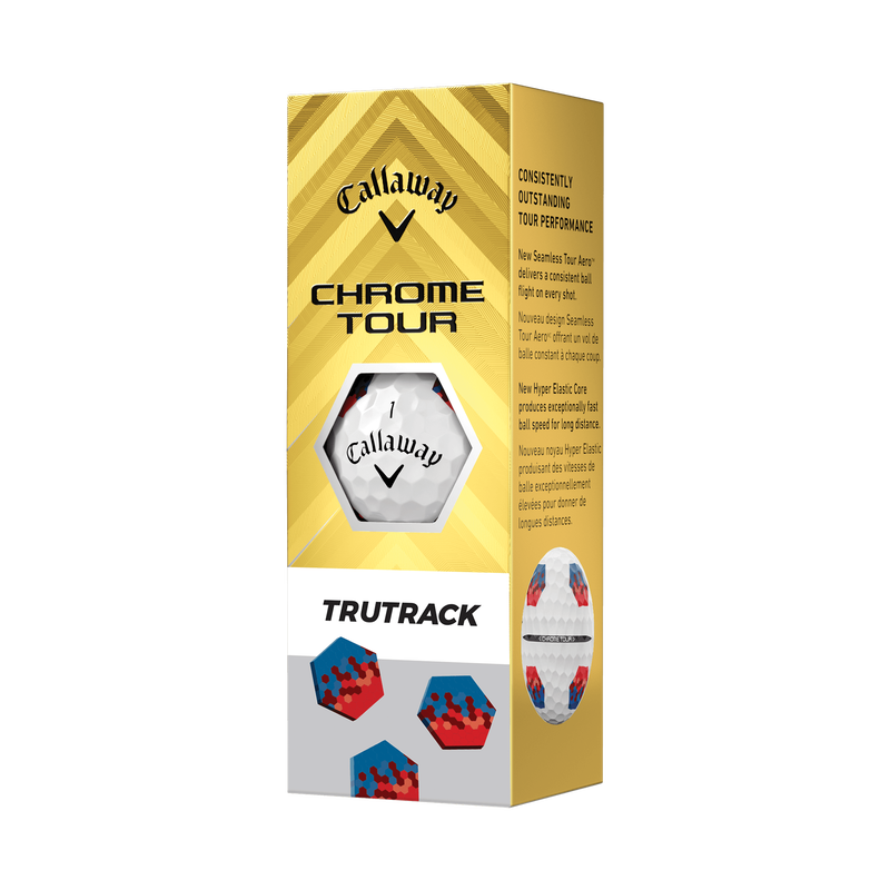 Chrome Tour TruTrack Golf Balls - View 5