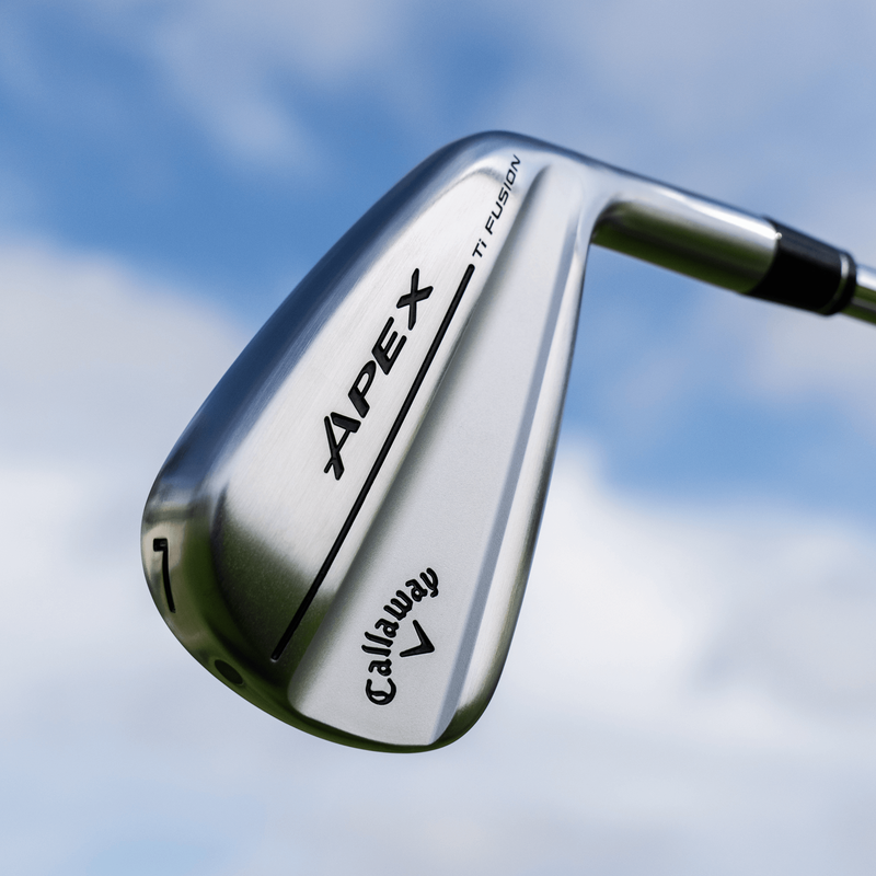 Apex Ti Fusion Plated Irons - View 2