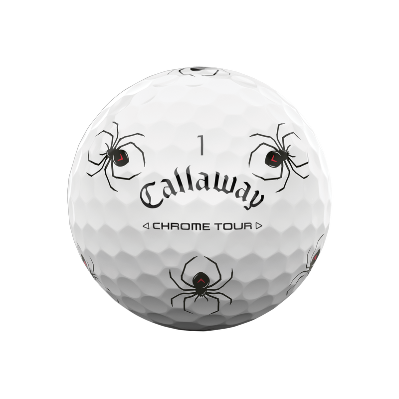 Limited Edition Chrome Tour Scary Nights Golf Balls (Dozen) - View 9