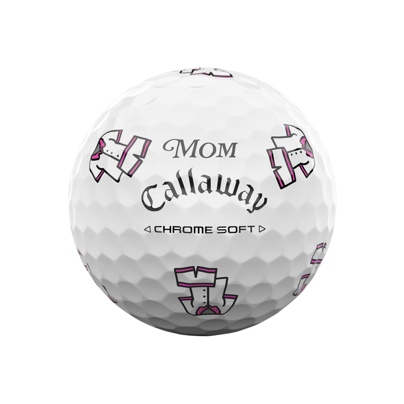 Limited Edition Chrome Soft Mother's Day Golf Balls (Dozen) - View 4