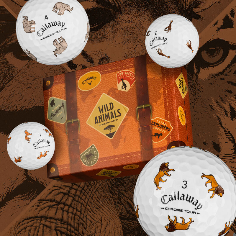 Limited Edition Chrome Tour Wild Animals (Dozen) - View 2