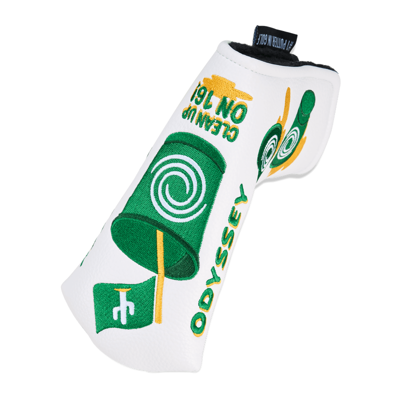 Limited Edition Odyssey Swirl Green Beer Cup Blade Headcover - View 1