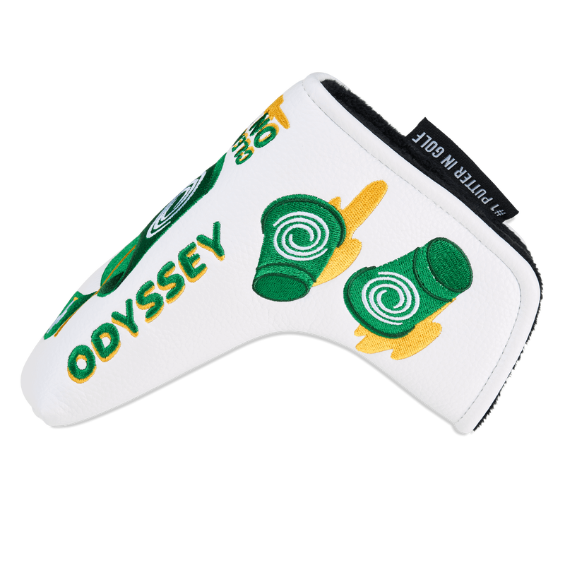 Limited Edition Odyssey Swirl Green Beer Cup Blade Headcover - View 2