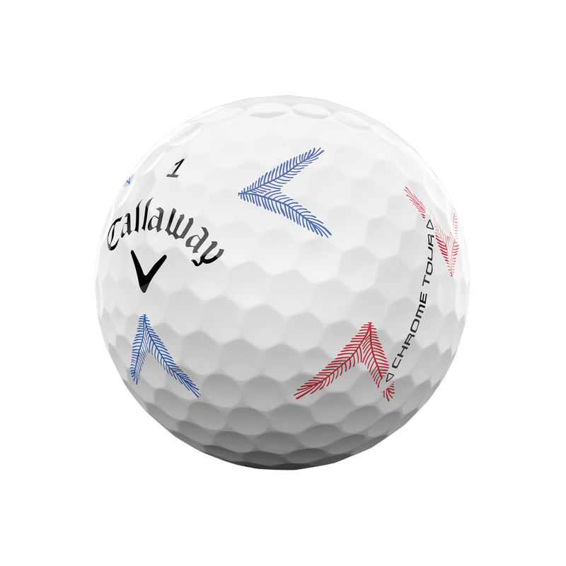 Limited Edition Chrome Tour Major Series: June Major Golf Balls (Dozen) - View 2