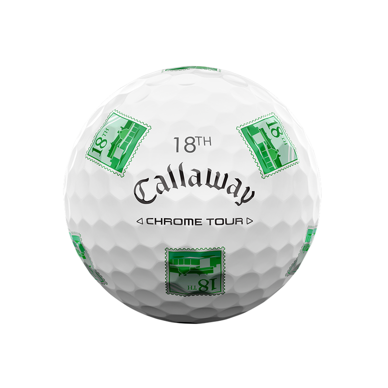 Limited Edition Chrome Tour Major Series: July Major Golf Balls (Dozen) - View 9