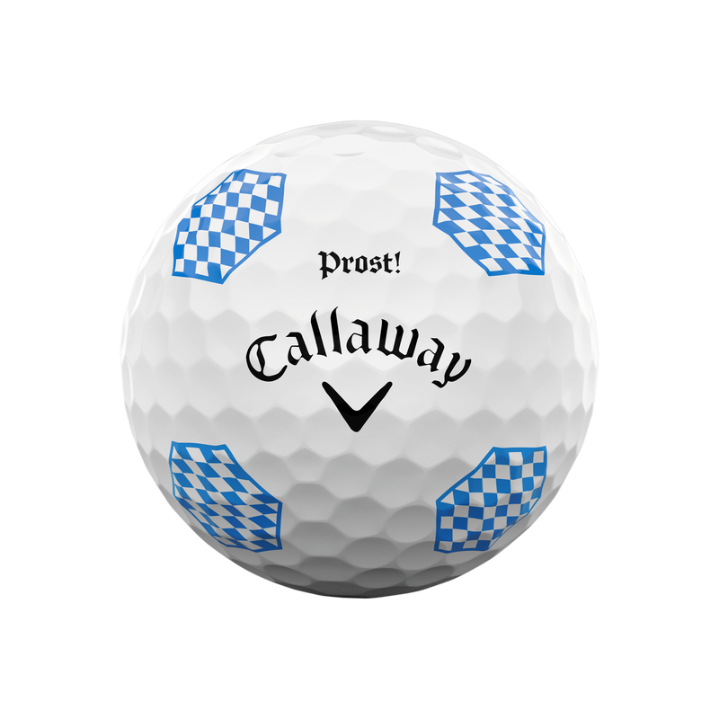 Limited Edition Chrome Tour Oktoberfest Golf Balls (Dozen) - View 9