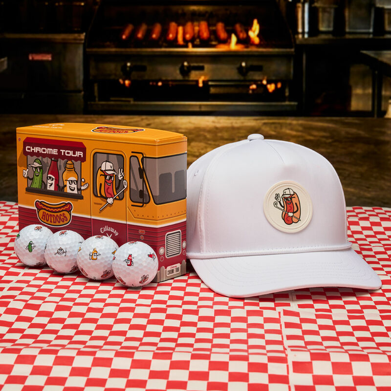 Limited Edition Chrome Tour Hot Dog Golf Balls - View 5