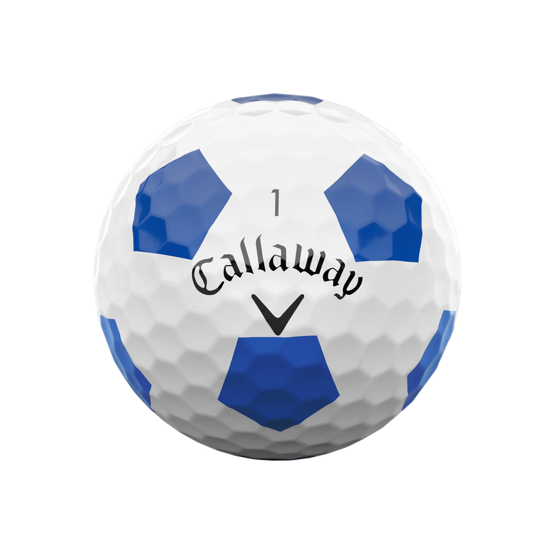 E•R•C Soft Truvis Blue Golf Balls - View 3