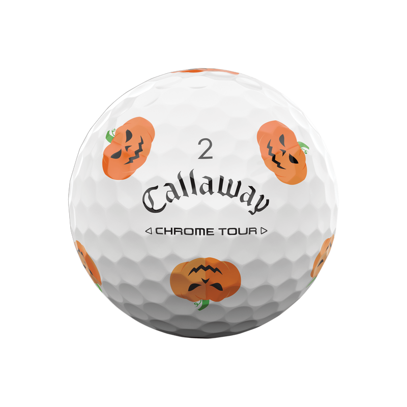 Limited Edition Chrome Tour Scary Nights Golf Balls (Dozen) - View 5