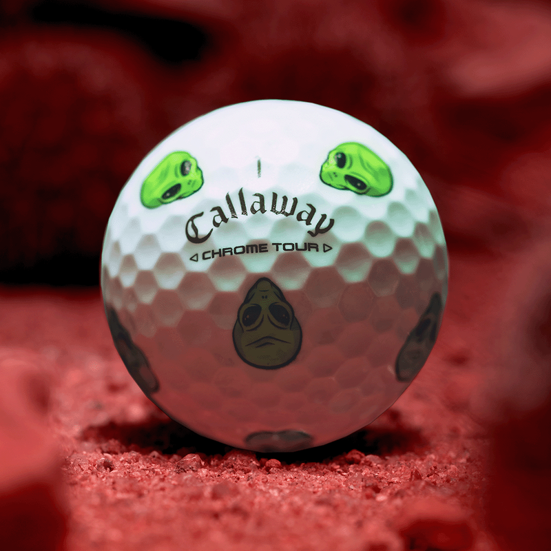 Limited Edition Chrome Tour Area 51 Balls (Dozen) - View 3