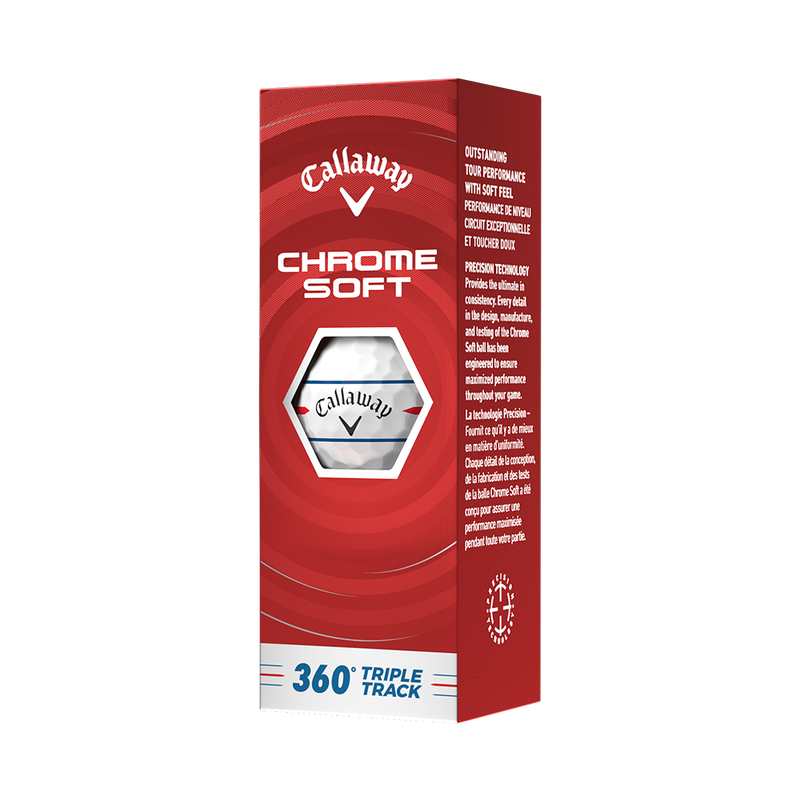 Balles de golf Chrome Soft&nbsp;360 Triple Track - View 6