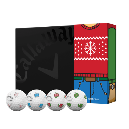 Balles De Golf Chrome Tour 'Ugly Sweater' - &Eacute;dition Limit&eacute;e (Douzaine)