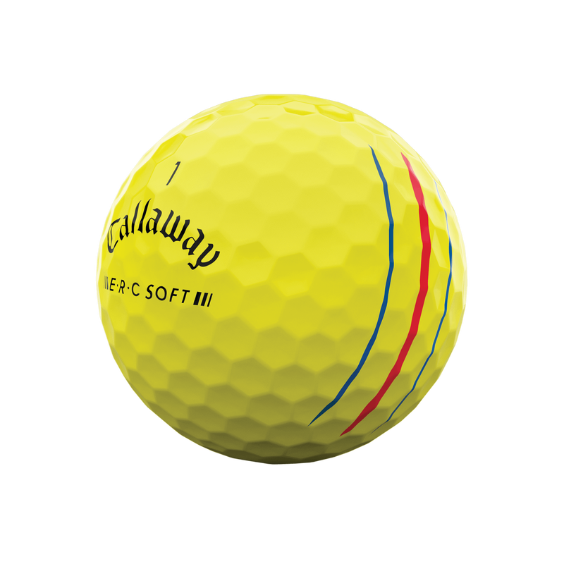 Balles de golf E•R•C Soft Jaunes (Douzaine) - View 2