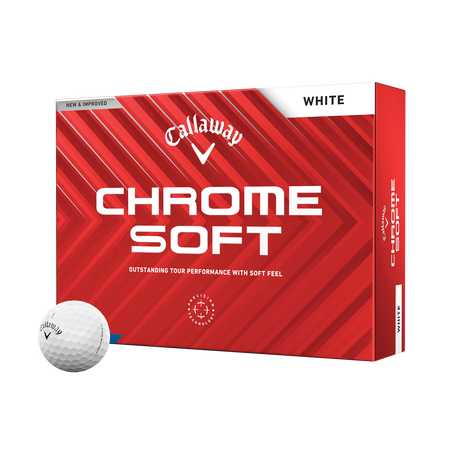 Balles de golf Chrome Soft