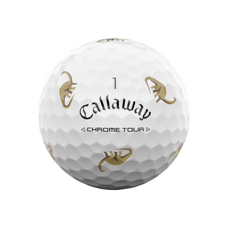 Balles de Golf Chrome Tour Dino – Édition Limitée (Douzaine) - View 3