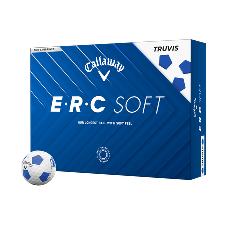 Balles E•R•C Soft Truvis bleues (douzaine)